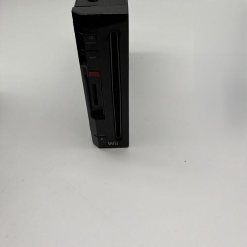 Nintendo wii black rvl - nintendo, 1st