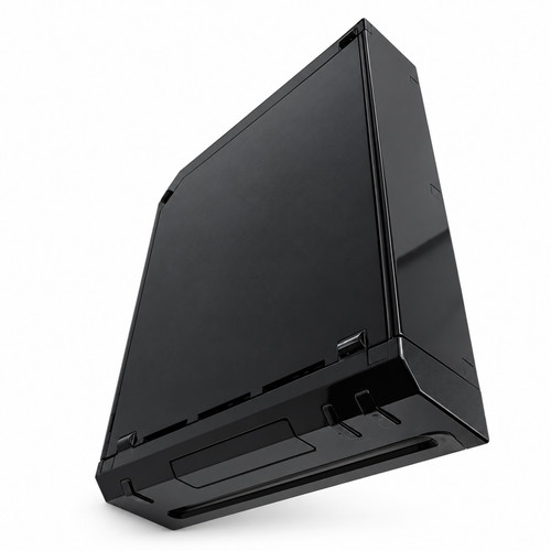 Nintendo wii black rvl 001 - black, 1st